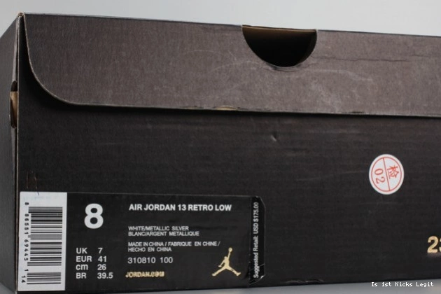 white 310810-100 LowPure mens Money Air Jordan 13 0522